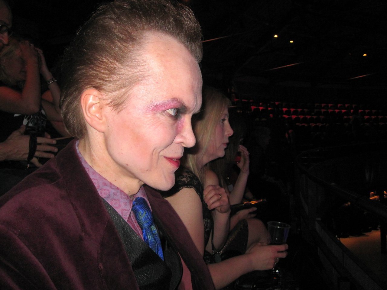 06 Mr Normall watching Adam Ant on stage.jpg