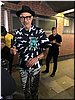 72 Jeff Goldblum outside Shepherds Bush Empire.JPG