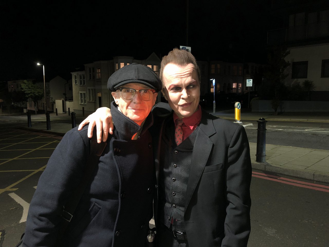 63 Midge Ure and Mr Normall in Southend-on-Sea.JPG