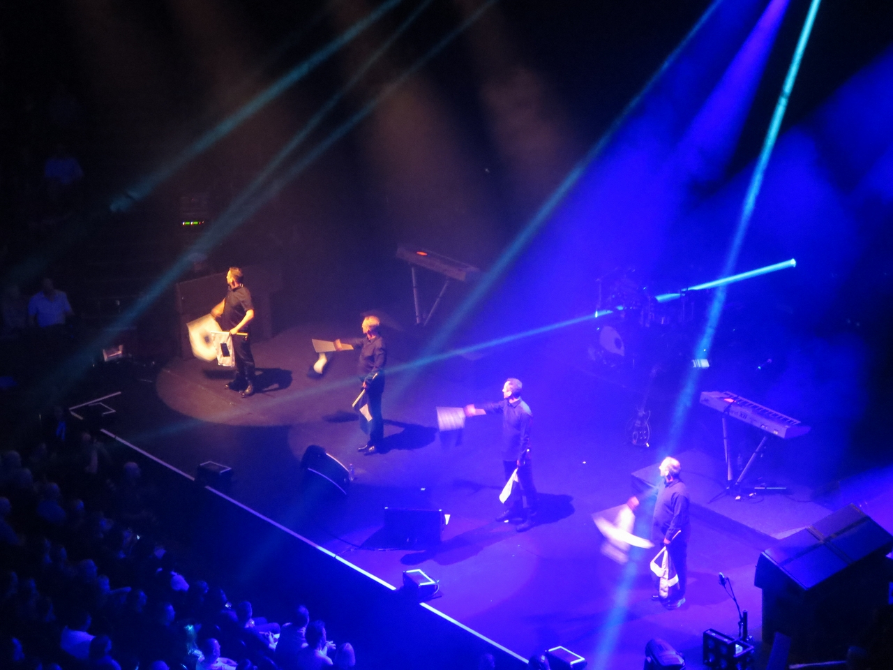 03 OMD live at the Royal Albert Hall 090516.jpg