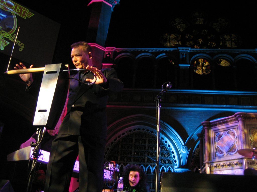 33 Bruce Woolley plays the theremin.JPG